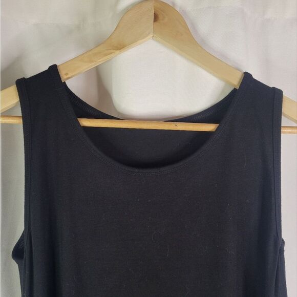 Crossback Viscose Jersey Waterfall Tank - Picture 2 of 11